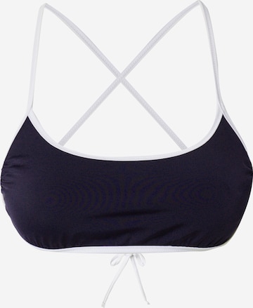 Bustier Hauts de bikini Tommy Hilfiger Underwear en bleu : devant