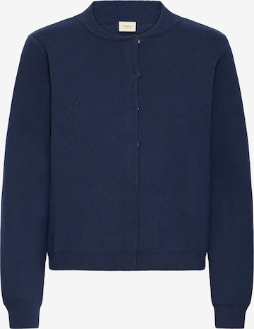 Fransa Neuletakki 'FRITA CAR 7' värissä sininen: etupuoli