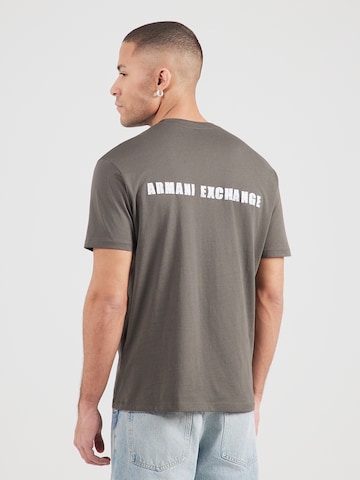 ARMANI EXCHANGE Футболка в Коричневый: спереди