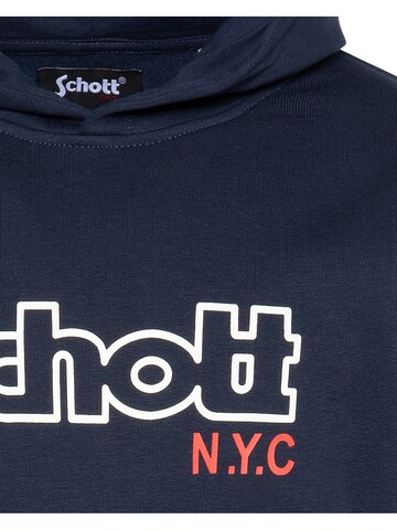Schott NYC Sweatshirt in Blue