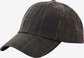 Cappello da baseball di Barbour in verde: frontale
