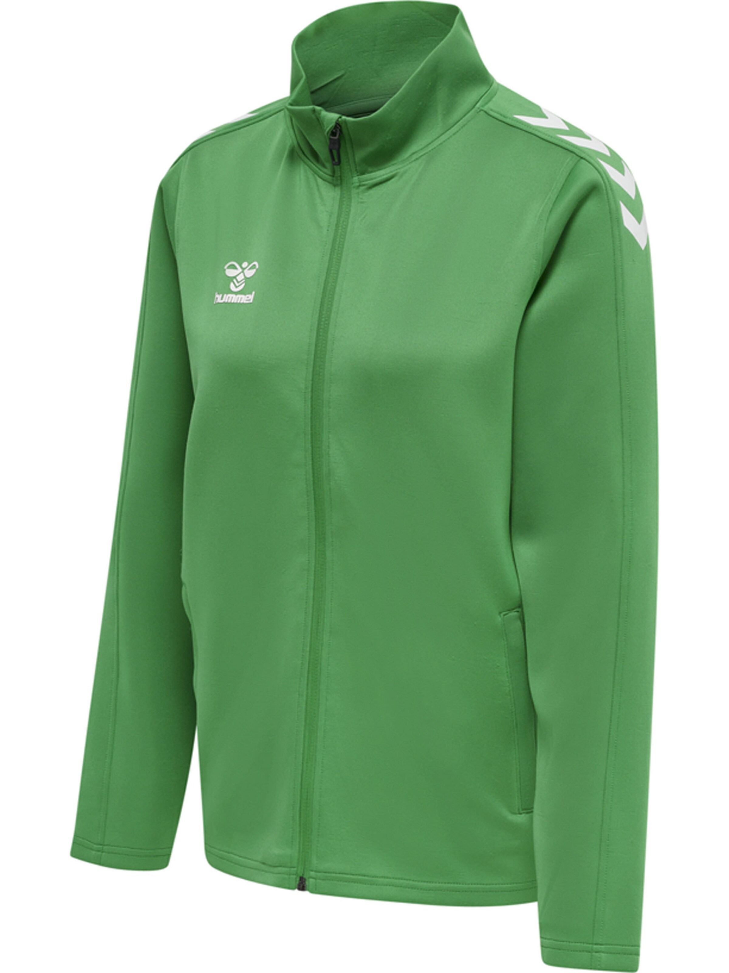 Hummel Sportssweatjakke 'Poly' i grøn