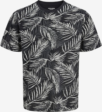 T-Shirt 'JJJEFF' JACK & JONES en noir : devant
