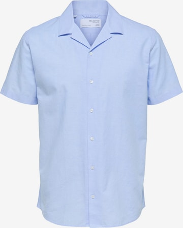 SELECTED HOMME Regular Fit Hemd in Blau: predná strana