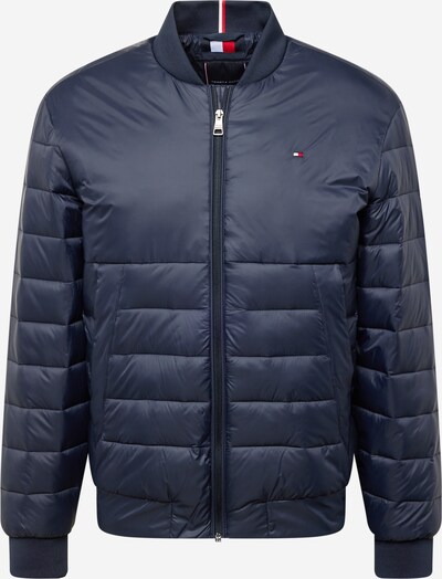 TOMMY HILFIGER Winterjas in de kleur Nachtblauw / Rood / Wit, Productweergave