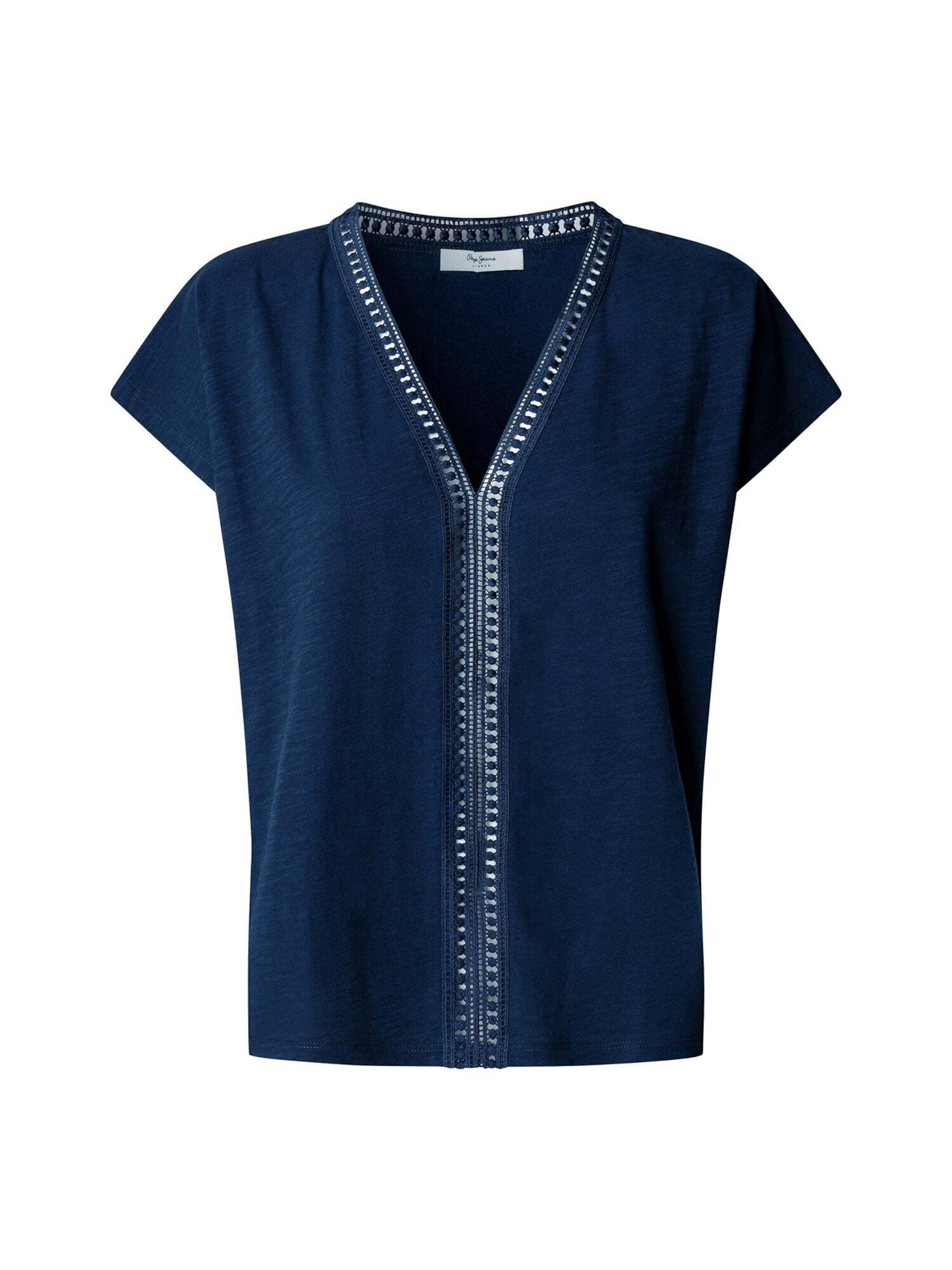 Pepe Jeans T-Shirt 'Mila' in Blau: Vorderseite