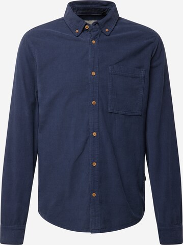 BLEND - Regular Fit Camisa em azul: frente