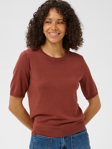 Kaffe Sweater 'KALizza' in Red: front