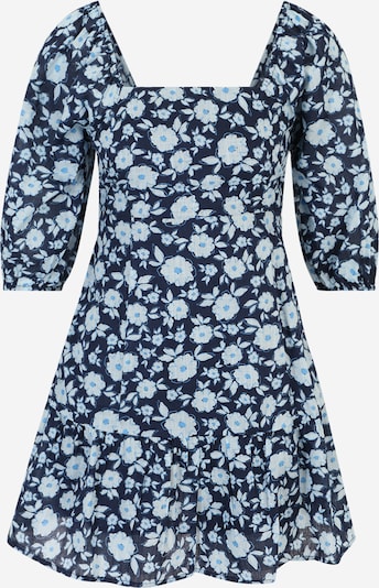 Cotton On Petite Φόρεμα 'MAYA' σε μπλε νύχτας / αζούρ / γαλάζιο / λευκό, Άποψη προϊόντος
