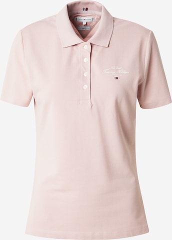 Tee shirt tommy hilfiger rose shop