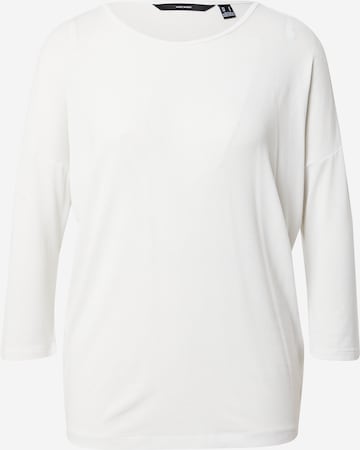 VERO MODA T-shirt 'CARLA' i vit: framsida