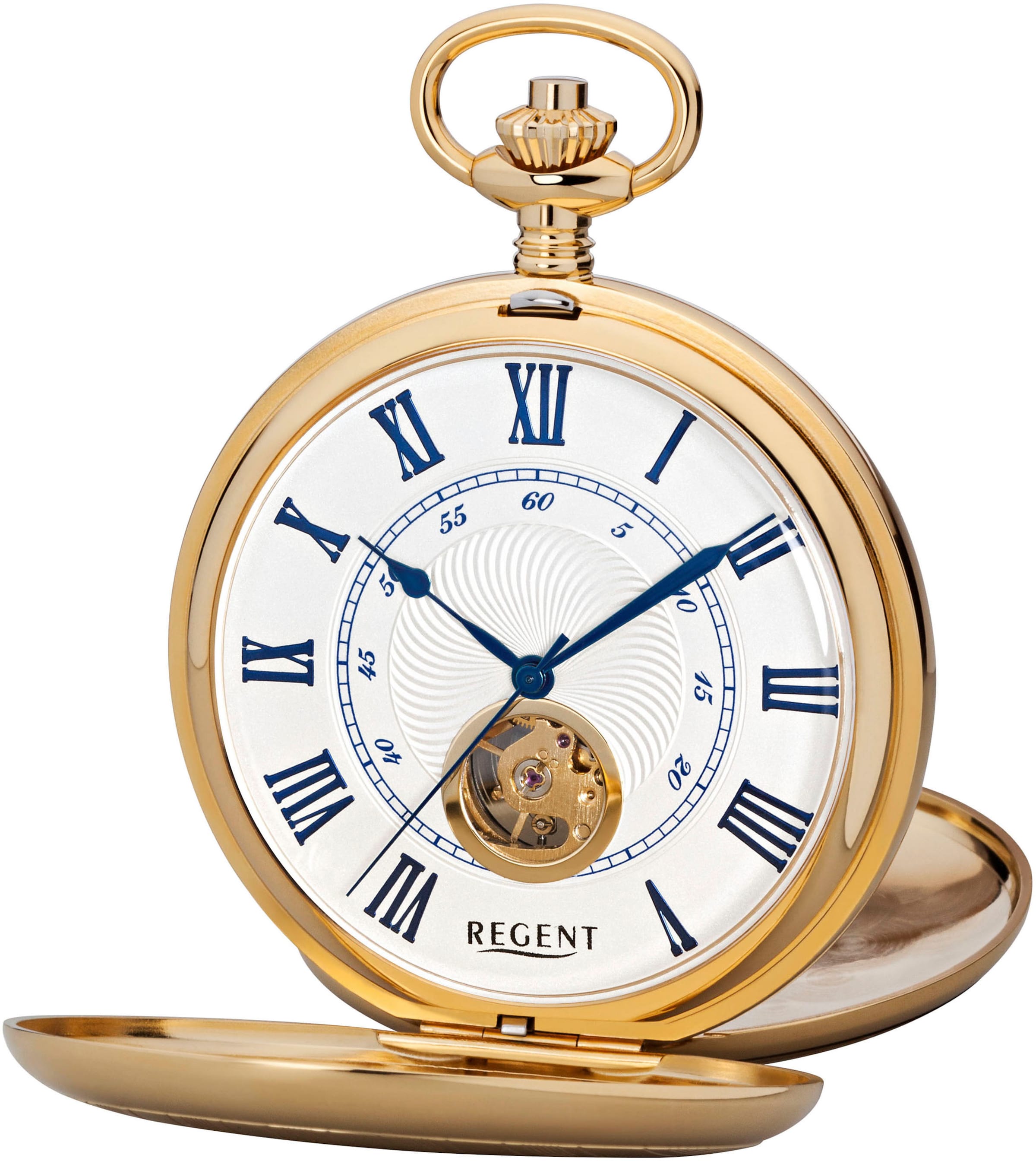 REGENT Analog Watch in Gold: front