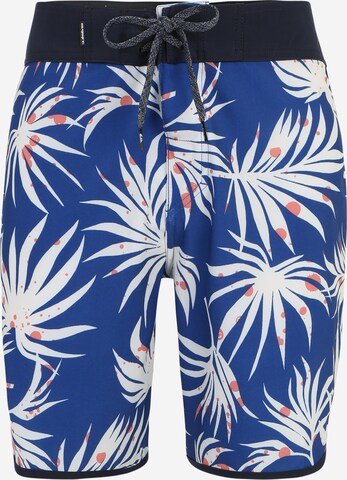 Boardshorts 'SCALLOP 18' QUIKSILVER en bleu : devant