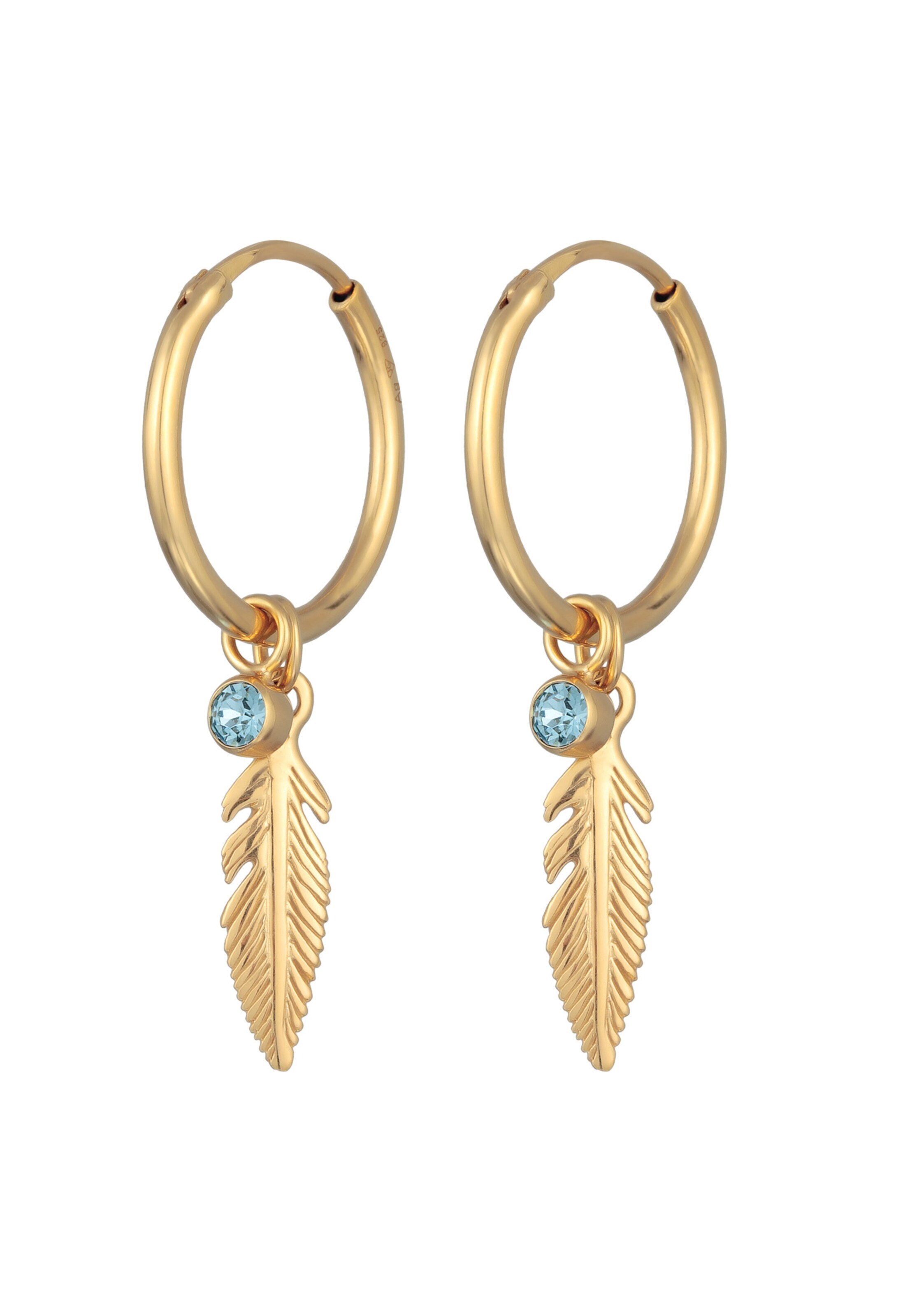 ELLI Ohrringe in Gold: Vorderseite