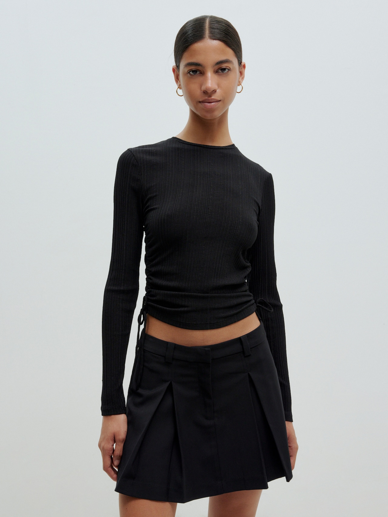 EDITED Produkte Shirt 'Harlee' schwarz