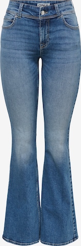ONLY Flared Jeans 'ONLBLUSH' in Blauw: voorkant