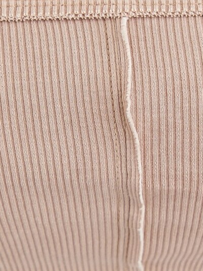 Hiccup Top in de kleur Beige, Productweergave