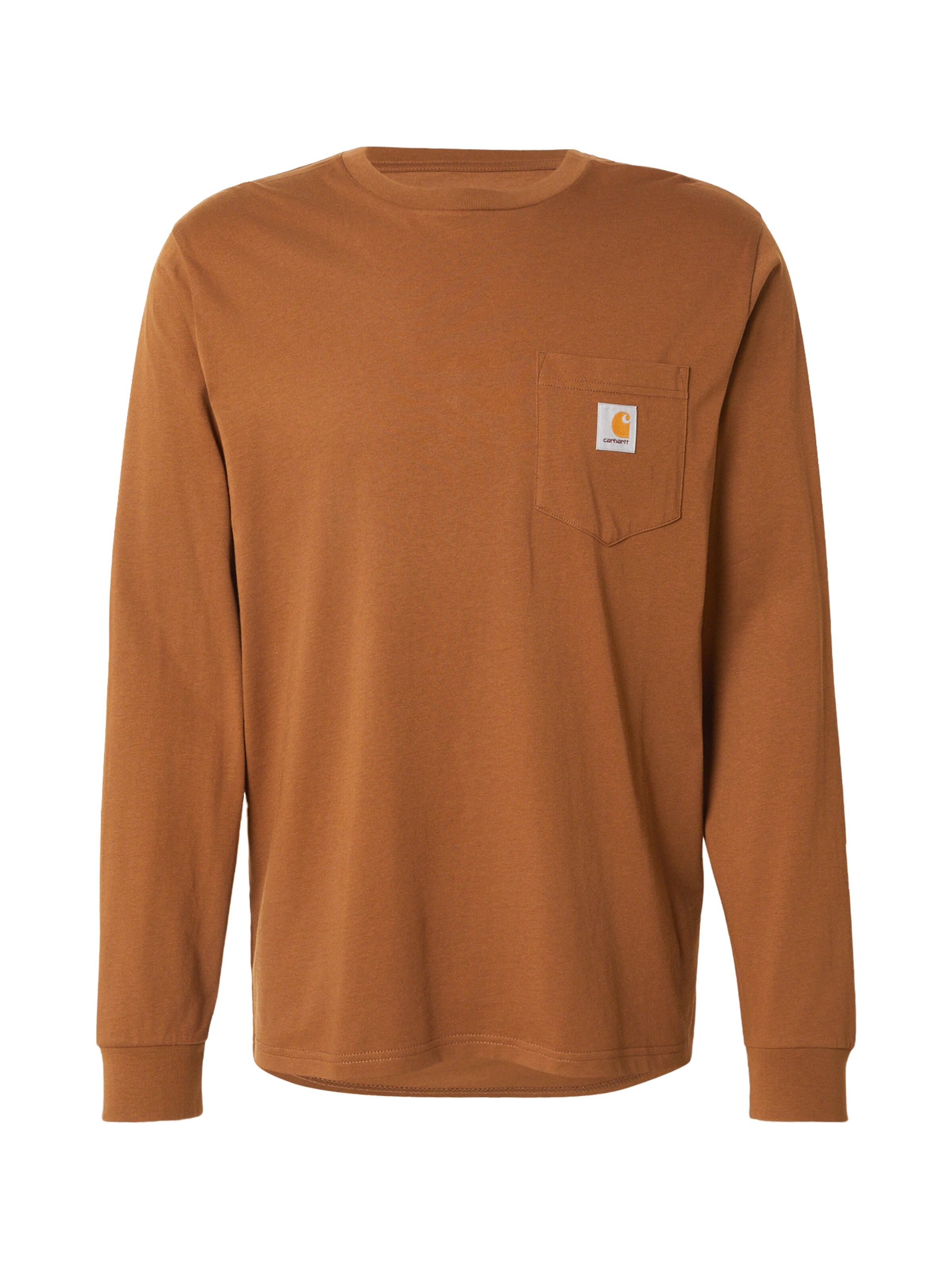 Carhartt WIP Μπλουζάκι σε καφέ: μπροστά