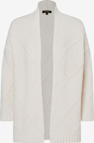 MORE & MORE Knit Cardigan in White: front