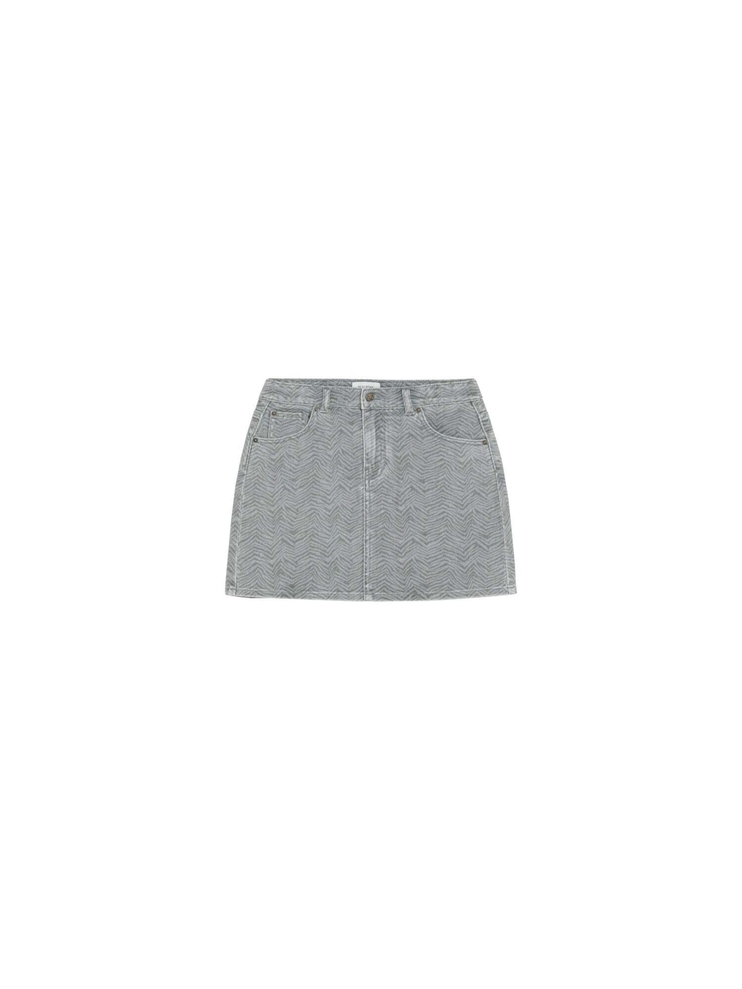 Scalpers Sczebra Skirt Girls ' ' in Grün: Vorderseite