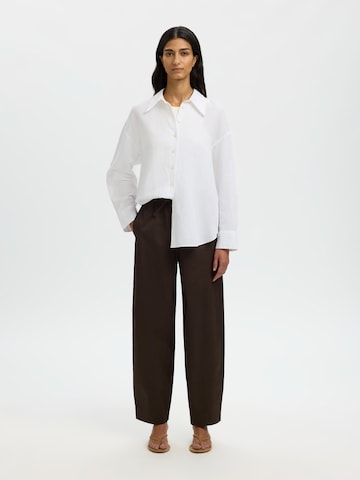 SELECTED Bluse 'SLFCLEO' in Weiß