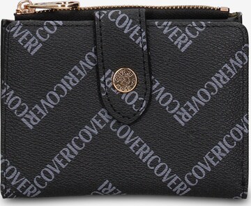Portamonete 'Portafoglio donna Coveri Collection con bottone - Compatto e elegante' di Coveri Collection in nero: frontale