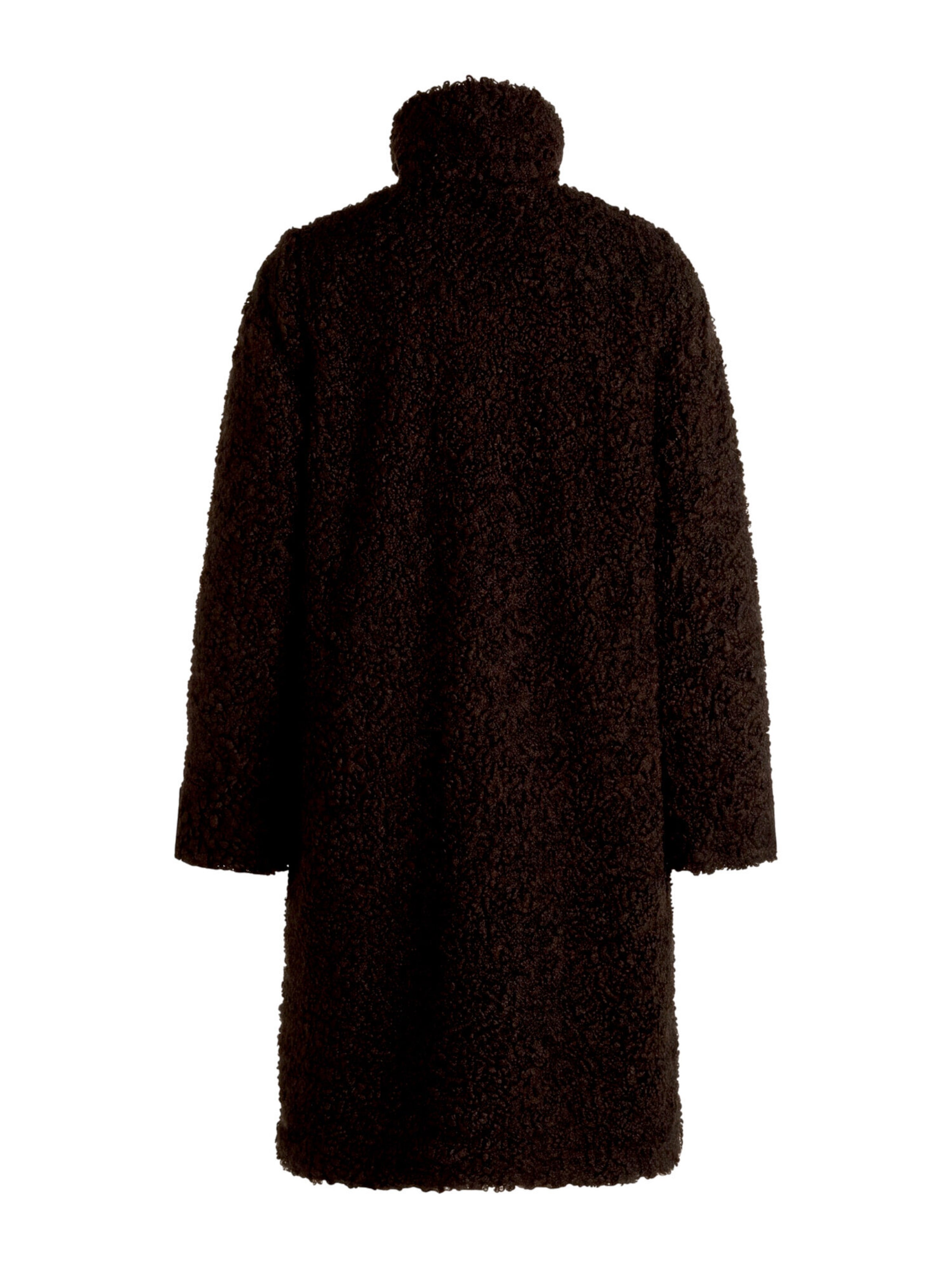 Cappotto invernale di zero in marrone