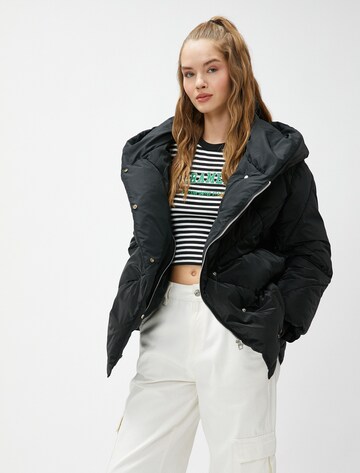 Koton Winter Jacket in Black