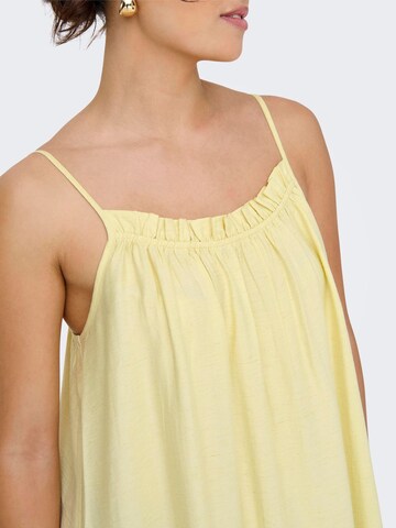ONLY Dress 'ONLLino' in Yellow