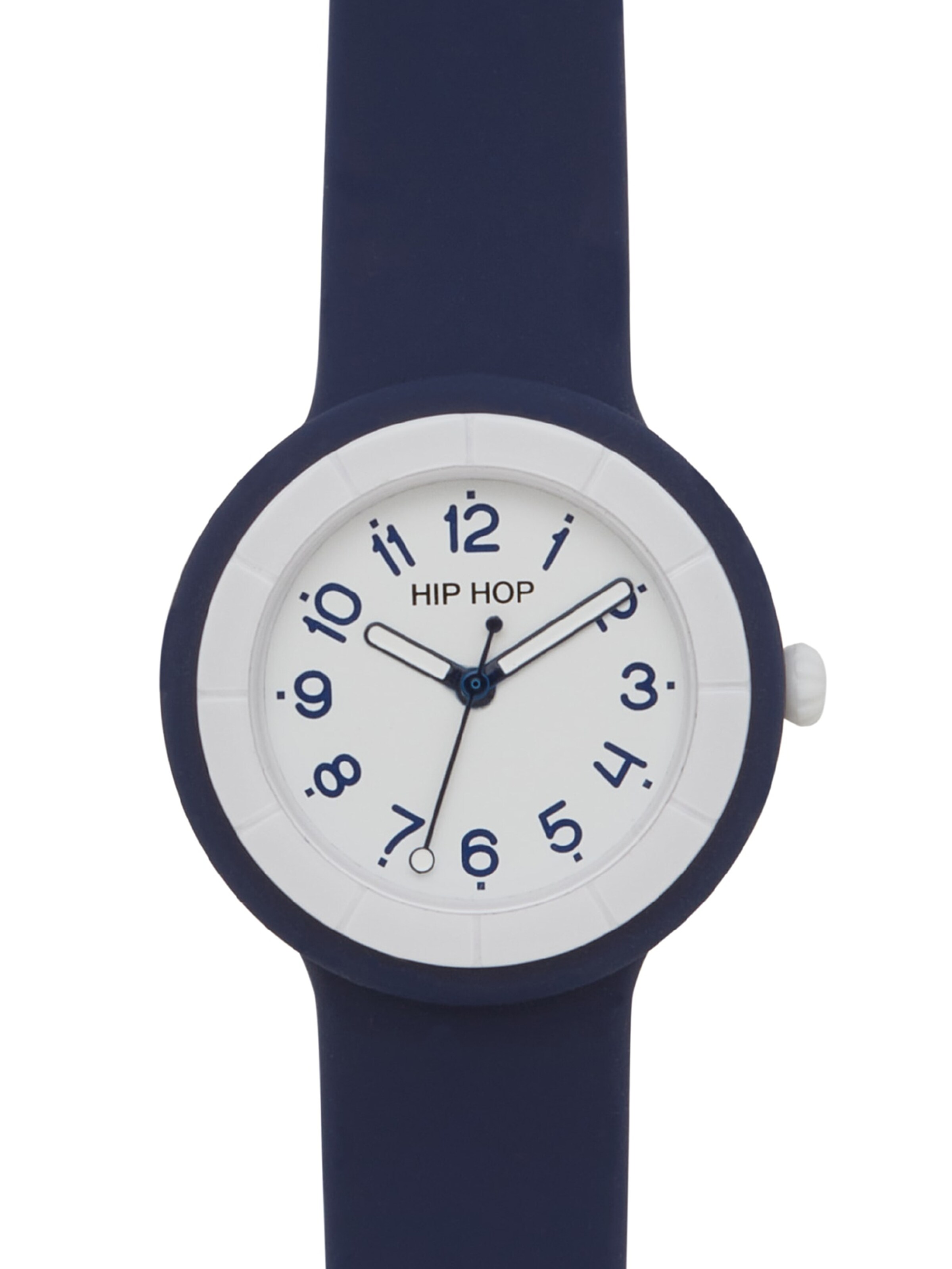 Hip Hop Uhr in Blau: Vorderseite