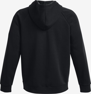 UNDER ARMOUR - Sudadera con cremallera deportiva 'Rival' en negro