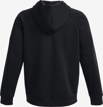 UNDER ARMOUR Athletic Zip-Up Hoodie 'Rival' in Black