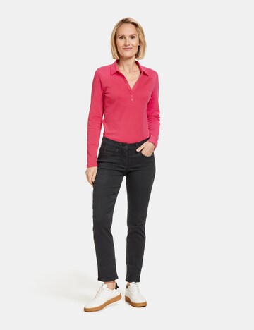 GERRY WEBER Regular Jeans i svart