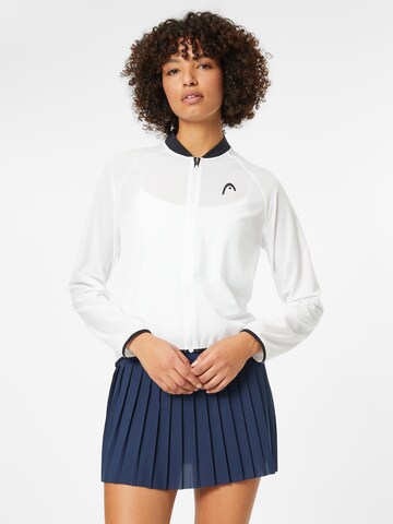 HEAD Athletic Jacket 'LIZZY' in White: front