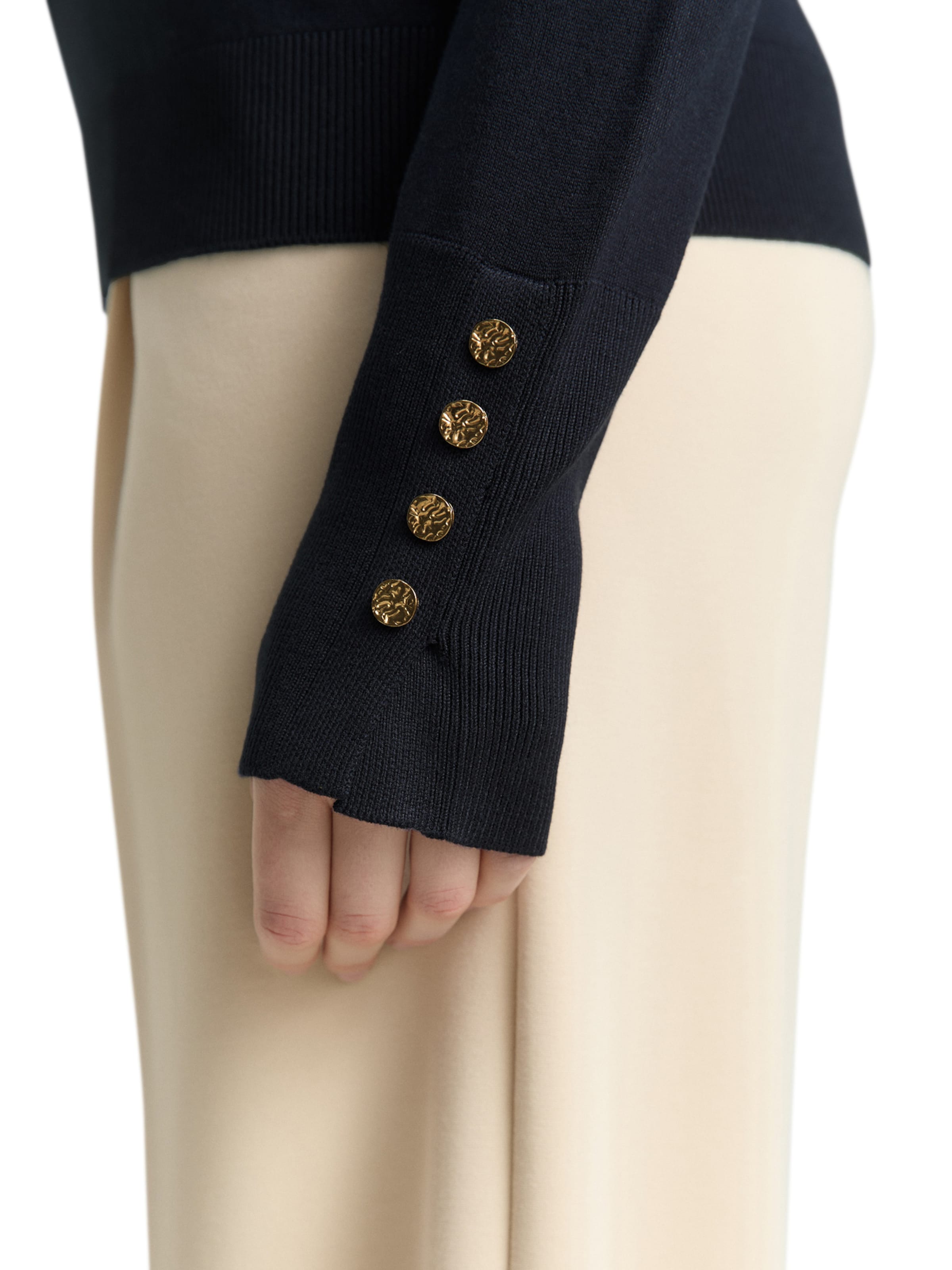 TOM TAILOR Sweater in Blue