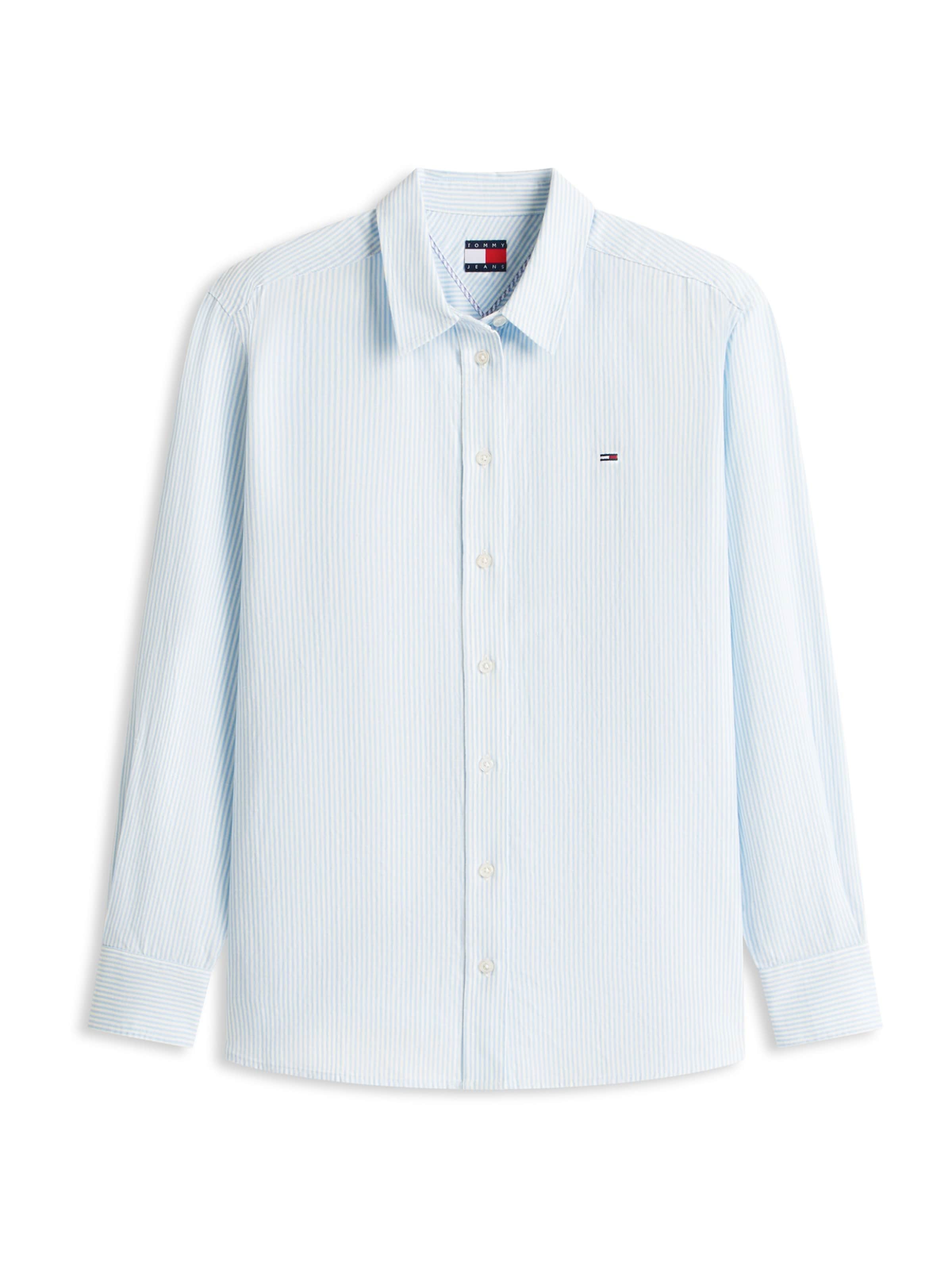 Camicia da donna di Tommy Jeans in blu: frontale