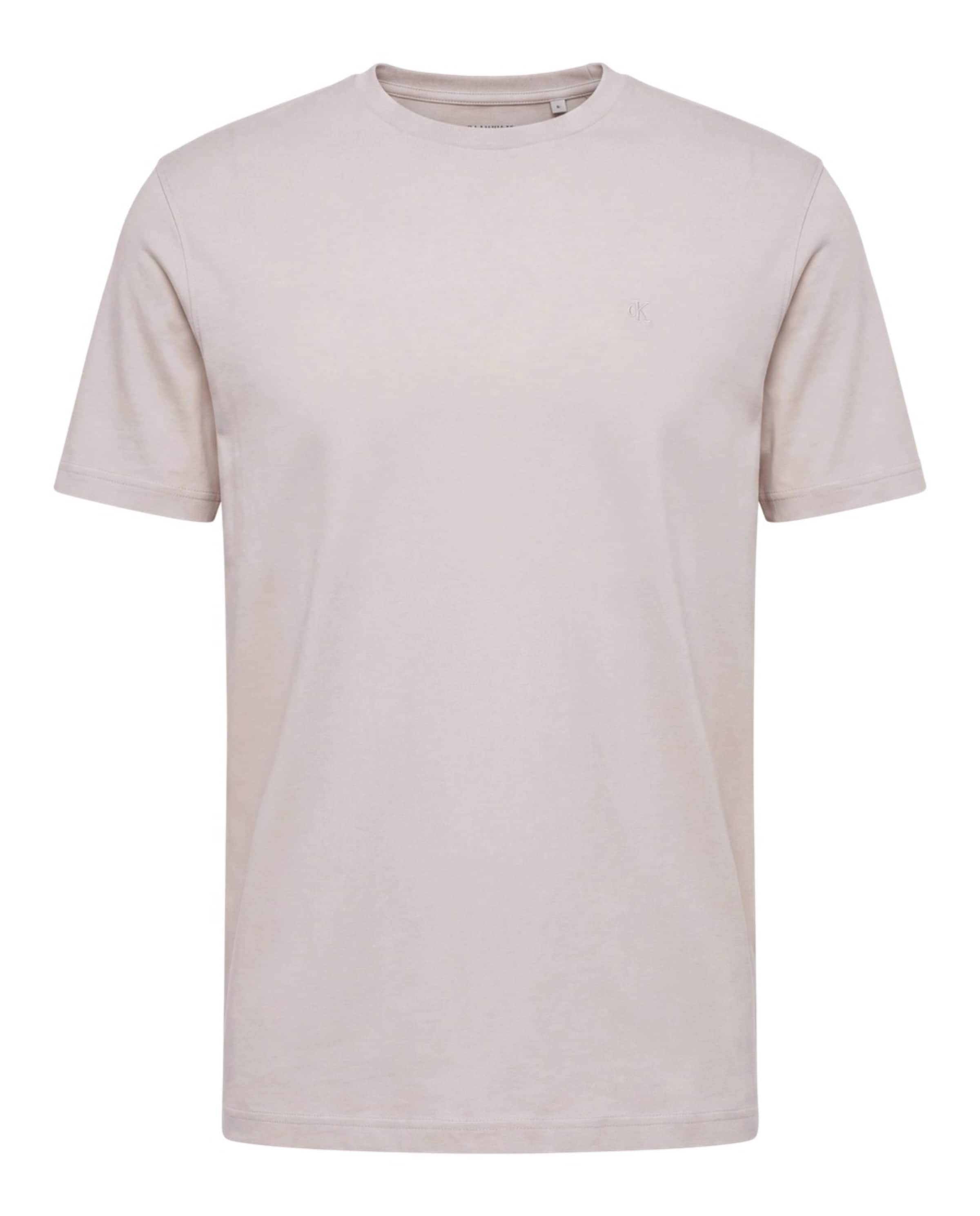 Tricou de la Calvin Klein pe gri: față