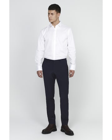 Coupe slim Pantalon 'Vincent' Matinique en bleu