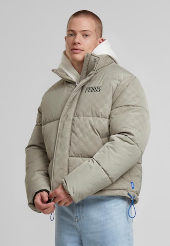 Pequs Winter jacket in Grey: front