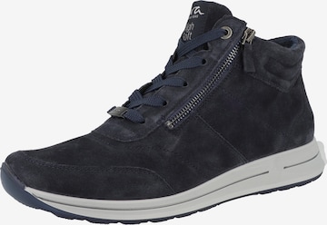 ARA Sneakers hoog 'Osaka' in Blauw: voorkant