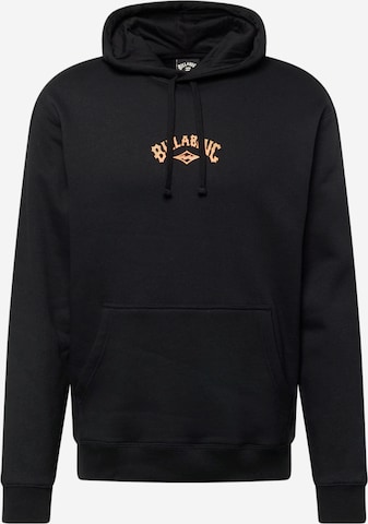 BILLABONGSweater majica 'CORE ARCH' - crna boja: prednji dio