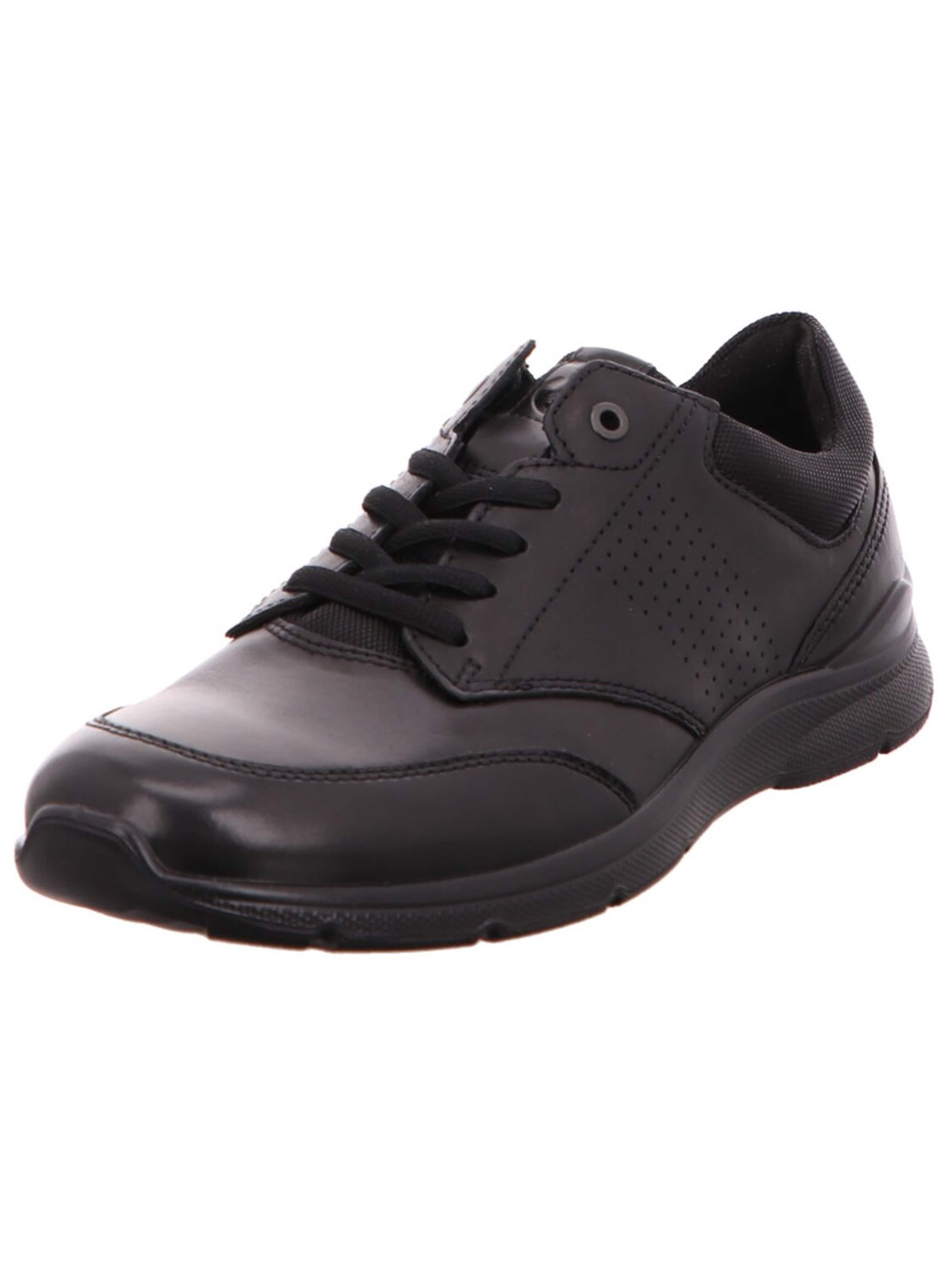 Scarpa stringata 'Schnürschuh Herren 511734/51052 Echtleder in schwarz' di ECCO in nero: frontale