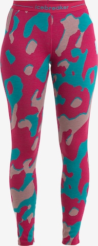 ICEBREAKER Regular Tights '260 Vertex Natural Shades' in Pink: front