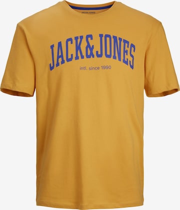 JACK & JONES Póló 'Josh' - sárga: elől