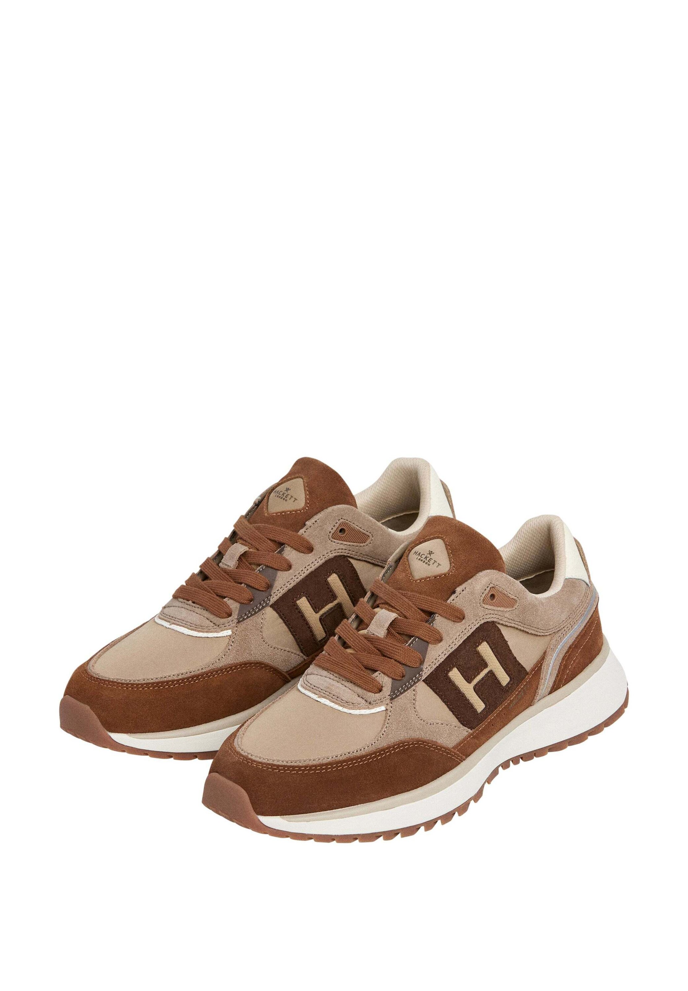 Sneaker bassa 'Otto' di Hackett London in beige