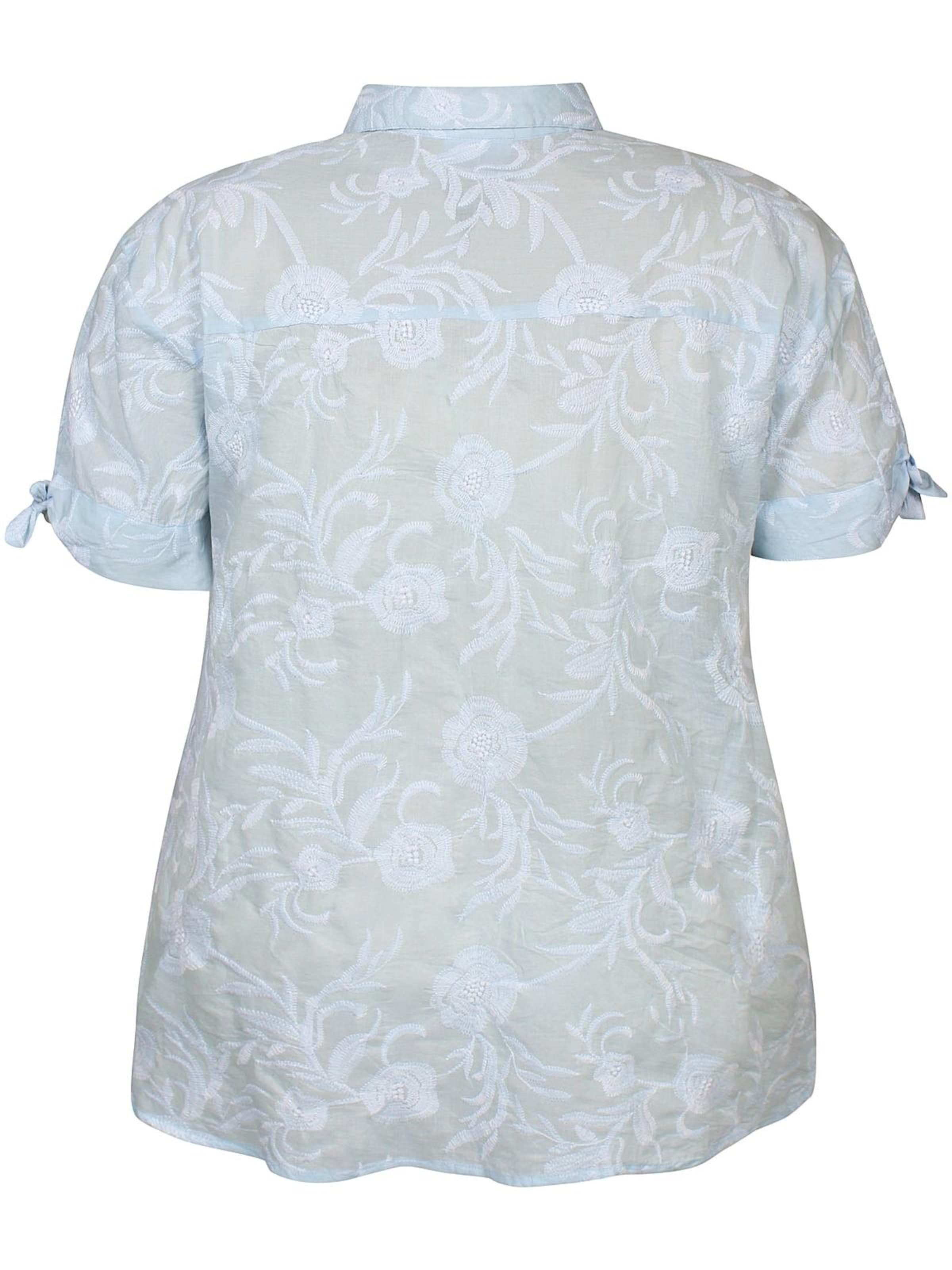 Zhenzi Blouse 'ZH - Erica 1297 - Shirt - Blue' in Blue