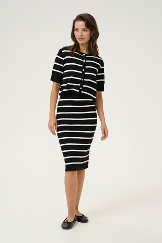 Cardigan 'Lizza' Kaffe en noir