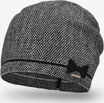 Vivisence Mütze '7003' in Schwarz: Vorderseite