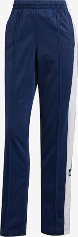 mėlyna ADIDAS ORIGINALS Laisvas Kelnės 'Adibreak': priekis