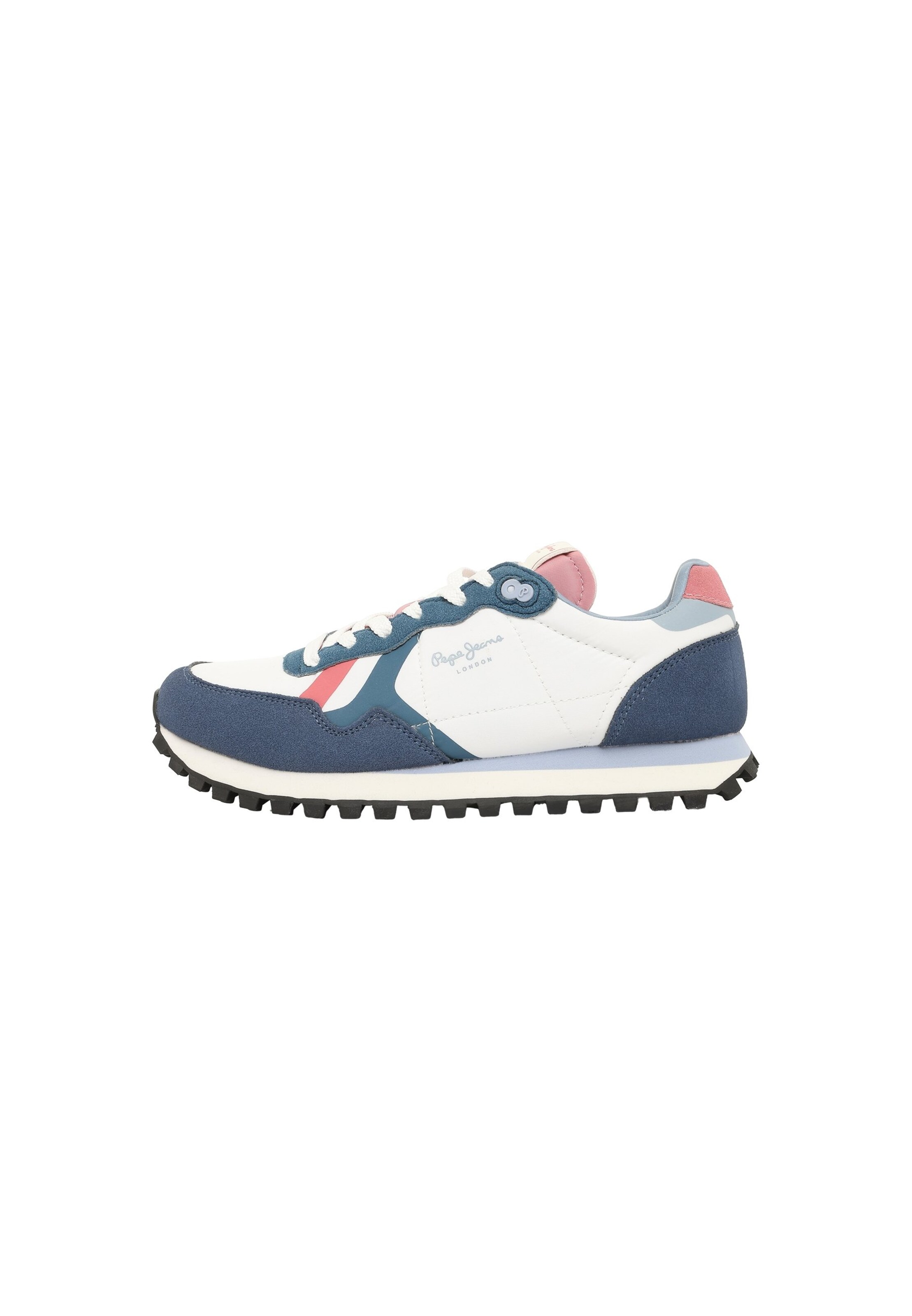 Pepe Jeans Sneaker 'BRIT' in 36 in navy / cyanblau / altrosa / weiß, Produktansicht